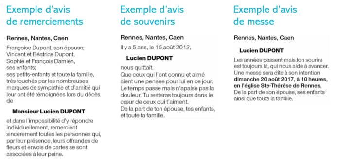 autres types avis